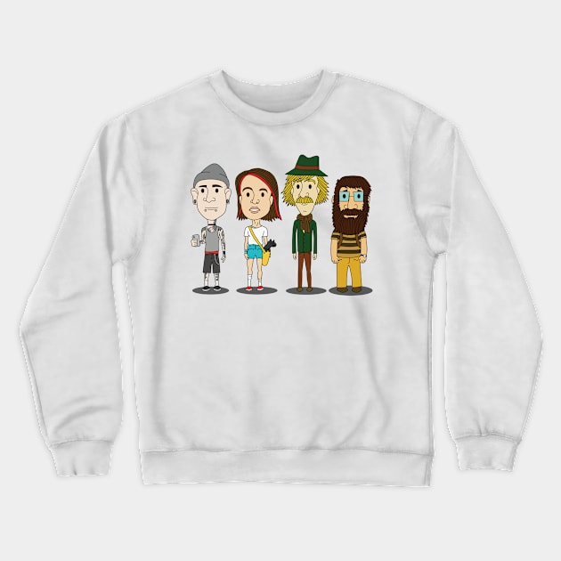 The Hipsters of Oz Crewneck Sweatshirt by wearethemetrons